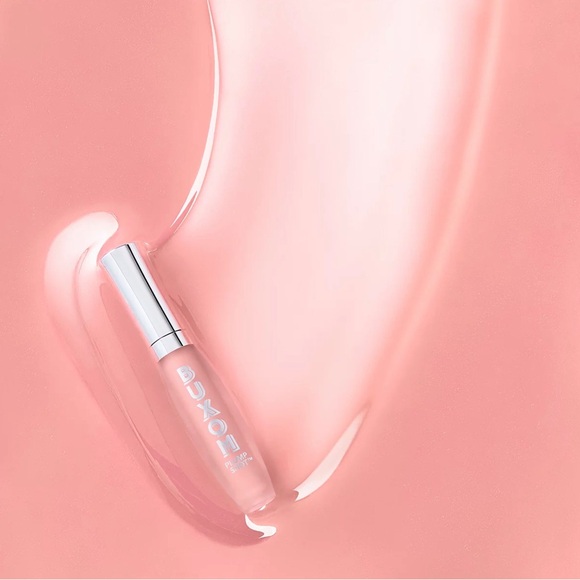 💋NIB💋 BUXOM Plump Shot Sheer Tint Collagen-Infused Lip Serum in Plush Peach - Picture 3 of 12